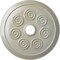Ekena Millwork Spiral Ceiling Medallion (Fits Canopies up to 4"), Hand-Painted Flash Blue, 25 1/4"OD x 4"ID x 2"P CM25SPFBS - alternate 1